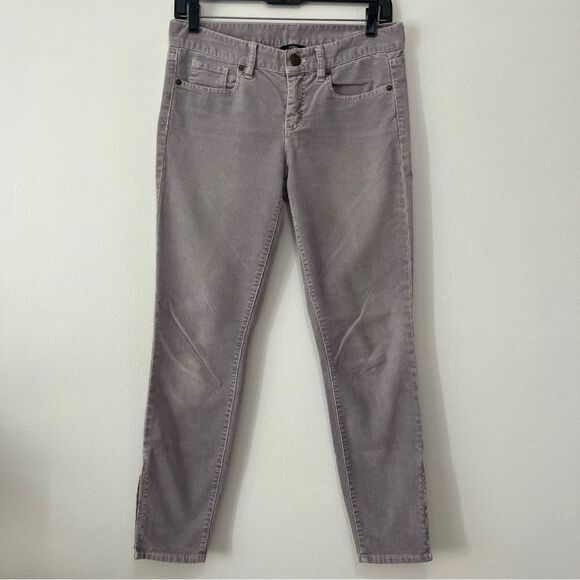 J. Crew Light Purple Straight Leg Corduroy Pants Size 26 - Picture 2 of 11